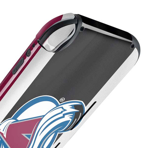 NHL Colorado Avalanche Jersey Nintendo Switch Lite Skin
